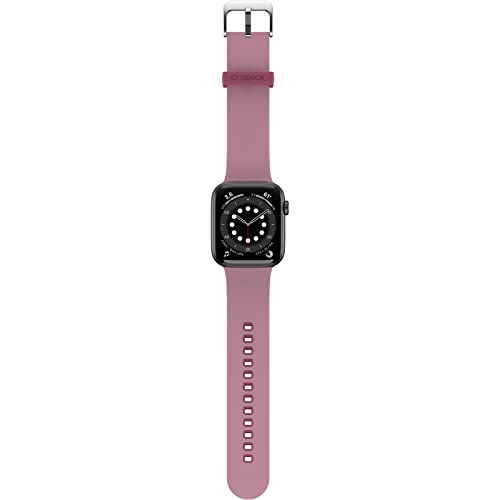 OtterBox All Day Watch Band Apple Watch 44/45/46mm, Replacement Durable Soft Touch Silicone Strap Apple Watch, Mauve - Image 2