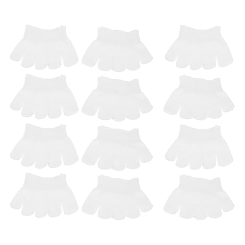 Mikinona 6 pares de calcetines cortos con puntera - Almohadillas para la planta del pie y antepié para tacones, sandalias y zapatos planos - Calcetines cortos con puntera para niñas y mujeres, color