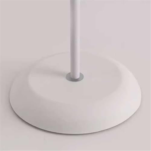 Lámpara de pie blanca de diseño moderno con pantalla elegante 4