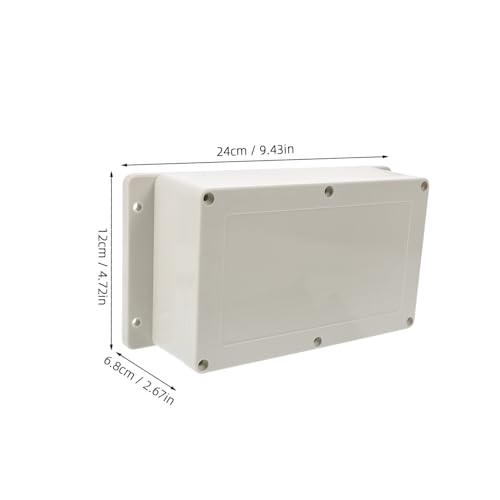 Boîte de jonction extérieure étanche plastique câbles boîtier électronique pratique - 2