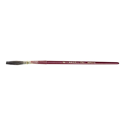 Andrew Mack Brown Kazan Squirrel Hair Lettering Quill Series 179L Size 6