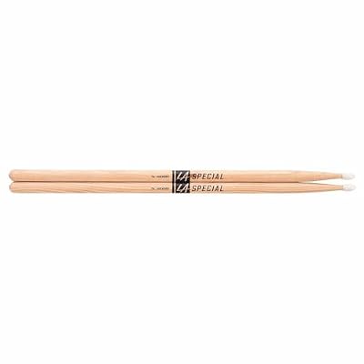 ProMark LA Specials Drum Sticks - 7A Drumsticks - Drum Sticks Set - Oval Nylon Tip - Hickory Drum Sticks - Consistent Weight and Pitch - 1 Pair