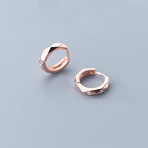 Boucles d'oreilles argent 925 claires CZ pour rayonner au bureau