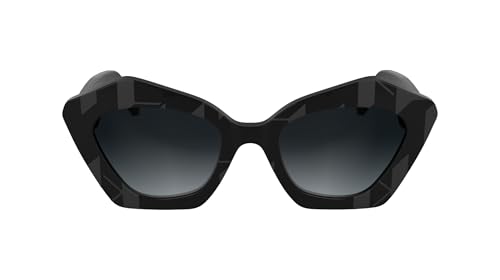 KARL LAGERFELD Women's Sunglasses KL6199S - Black with Gradient Grey Lens