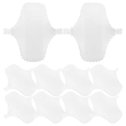 OATIPHO 10 Compresas Menstruales Reutilizables de Algodón para Mujer y Niñas, Absorbentes y Transpirables, Ideales para Uso Diario y Viajes