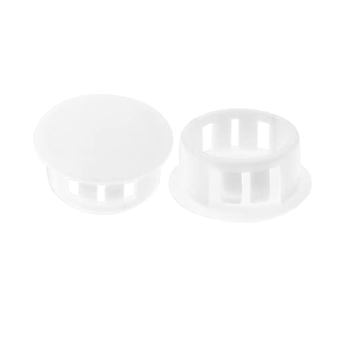 Image of Round Plastic Plug, Plastic End Cap, Pipe Tubing End Cap, SAFYY Plastic Plug Insert End Cap for Metal Tubing, Fence, Glide Insert for Pipe Post, Chairs and Furniture