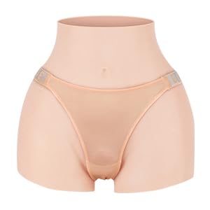 Silicone Gaff Panties Butt Lift Underwear Male to Female for Crossdresser Cosplay Transgender Drag Queen