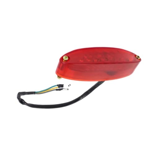 Feu stop arrière de moto à LED 12V puissant avec clignotants étanches universels