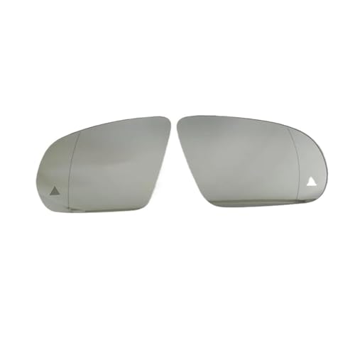 Miroir de rechange chauffant avec fonction angle mort pour Mercedes Classe C E S