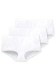die Flachnähte Schiesser Damen 95/5 Panties (3erPack) - Weiß (weiss 100) - 40/L