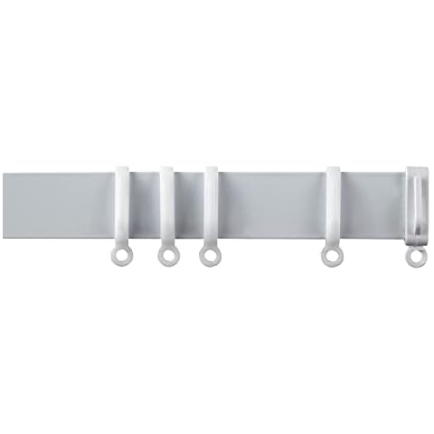 Aluminium Curtain Track In White (120CM) Cover