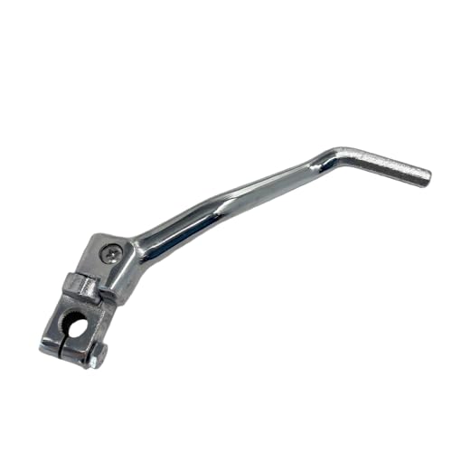 Dreammotion Levier de kick universel 13 mm / 0.51'' 16mm/0.63'' pour motos 50cc-125cc SSR,SDG, YX, TaoTao, Coolster, Apollo, Lifan, Suzuki, Zonsen CRF50 Thumpstar Atomik Parts Silver (13mm-0.51'')