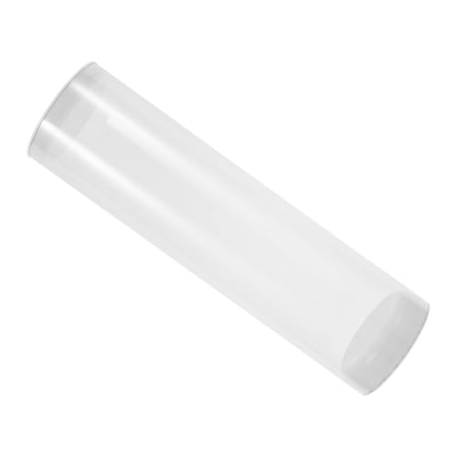 OKUMEYR Badminton Storage Container Clear Ball Holder Tube Plastic Tennis Cylinder Ball Holder Lid Shuttlecock Organizer