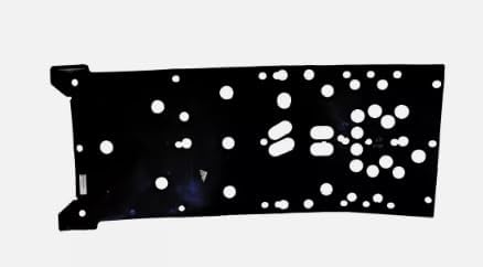 5438572-070 Black Skid Plate 2009-2014 900 800 500 Replacement for Polaris OEM