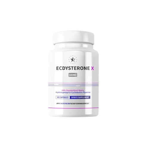 Beta-Ecdysterone 98% – Extracto de Cyanotis arachnoidea con HydroPerine™ – 60 Cápsulas Veganas (600 mg) | Suplemento Vegetal Avanzado | Turkesterone Europe®