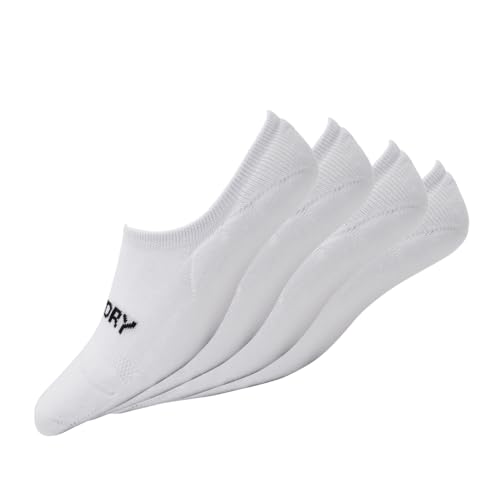 FootJoy Men's ProDry Ultra Low Cut 2-Pack Socks, White, Fits Shoe Size 7-12
