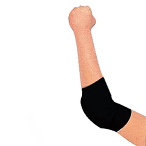 PFG Elbow Pads Karate MMA Muay Thai Training All Sports Protection (Black, S) (2650-2692)