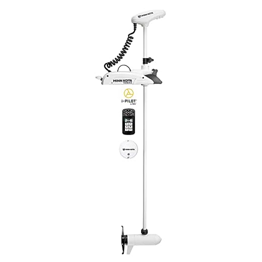 Minn Kota Riptide Terrova 112lbs Saltwater Trolling Motor with w/i-Pilot Link GPS - 87" Shaft, 36V - Bow-Mount, Electric-Steer - 1363737