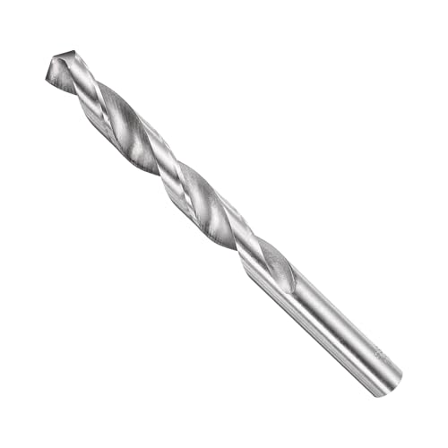 METALLIXITY Broca (10,5 mm) 1 unidad, 4241 vástago recto de acero de alta velocidad 118° para tratamiento de superficies de pulido de madera, plástico, hierro, cobre, aluminio, metal de baja dureza