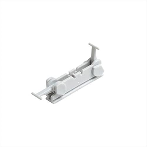 White PVC Track Up To 420cm (Gliders 10 Pack)