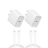 iPhone 17 16 15 Charger: Fast Charging - Type C Chargers - USB C Charger i Phone 17 Charging with 2 Pack Cable for iPhone 17/17Pro Max 16/16 Plus/16 Pro/16 Pro Max/iPhone
