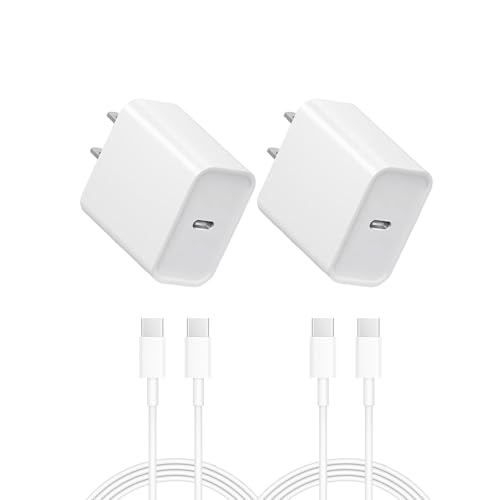 iPhone 17 16 15 Charger: Fast Charging - Type C Chargers - USB C Charger i Phone 17 Charging with 2 Pack Cable for iPhone 17/17Pro Max 16/16 Plus/16 Pro/16 Pro Max/iPhone