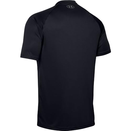 Under Armour Men's Velocity 2.0 Short Sleeve T Shirt, (001) Black / / Pitch Gray, Medium - image 5
