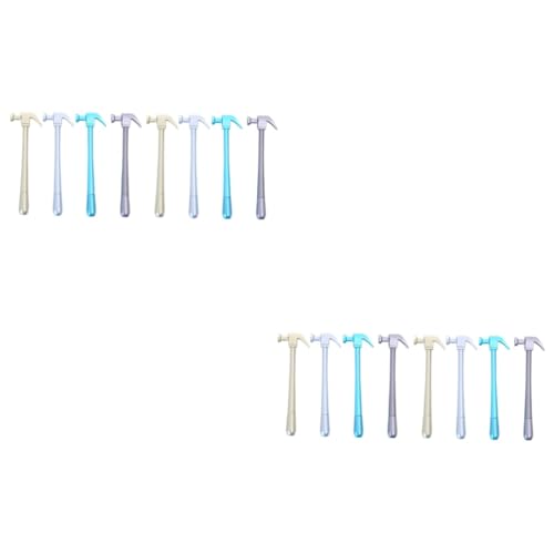 STOBOK 16 bolígrafos gel en forma de martillo