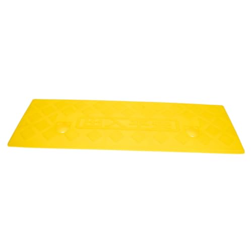 Rampas de goma para bordillo Zerodeko 2 piezas amarillas miniatura 1