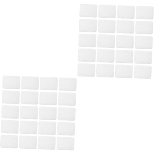 Patches thermocollants rectangulaires DOITOOL lot de 72 pièces pour réparation vêtements