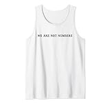 we are not numbers