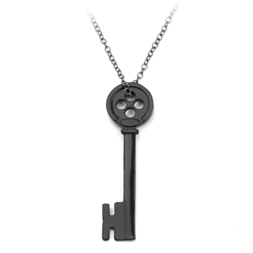 NLIEOPDA Antique Style Skeleton Key Necklace - Gothic Vintage Jewelry for Women & Men