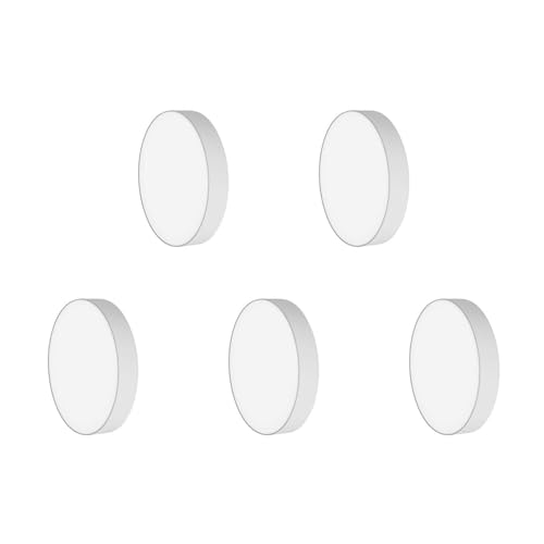 Image of Panasonic 6 Watt LED PC Panel Light | Elegant Rimless Design | Surface Mounted LED Down Light for Ceiling (Round, Warm White, Pack of 5)