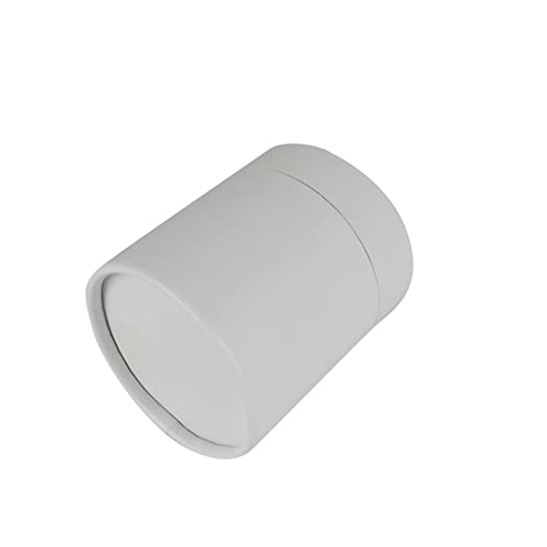 Image of WENPACK 12Pack Paperboard Tube with Lid Round Cardboard Box Container (2.44 inch D*2.36 inch H, White)