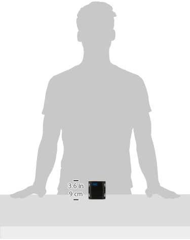 Diagram showing dimensions of the PAC LP7-4 Line Output Converter