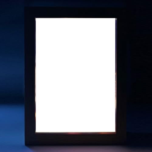 Kit de cadre imprimé 3D Uqezagpa avec éclairage LED économe - 6