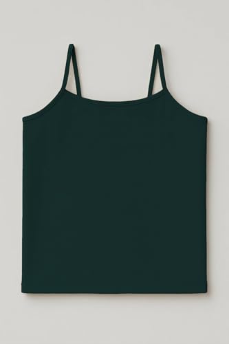 Image of Kurve Girl's Sleeveless Tank Top - Stretch Undershirts Cami Camisole, UV Protective Fabric, Rated UPF 50+ (Made in USA)