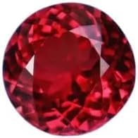11.00 Carat Natural Burmese Red Ruby Round Cut Loose Gemstone, Earth Mined Collectible Gems Stone for Custom Jewelry Making, Engagement Rings, Birthstone Gifts, and Healing Use