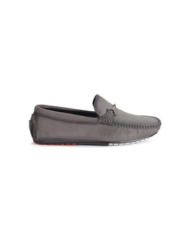 Image of AADI Men's Suede Leather Outdoor Casual Loafer Shoes