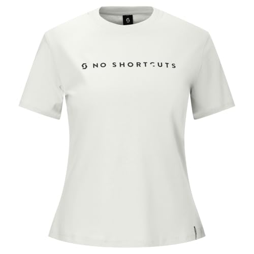 T-shirt loisirs Scott femme blanc confortable pour le quotidien