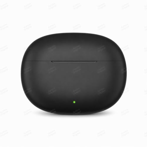 Image of Lynacz Original Compatible with Realme T200 Lite TWS Earbuds, 48H Battery, Fast Charging, Quad Mic, Bluetooth 5.3 (Volt Black)