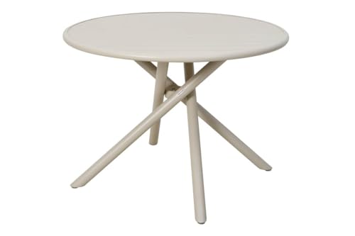 Hespéride - Table de Jardin 4 Places nebullia d105cm Argile