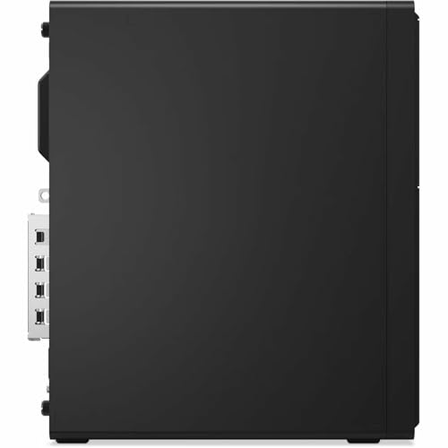 Image of Lenovo ThinkCentre M70s Gen 6 12YK001BUS Desktop AI Computer - Intel Core Ultra 5 235-32 GB - 512 GB SSD - Small Form Factor - Black - Intel Q870 Chip - Windows 11 Pro - DDR5 SDRAM - DVD-Writer - En