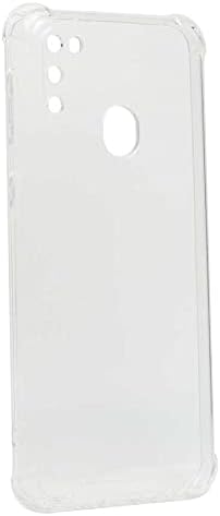 Zore Galaxy ile uyumlu M21 Kılıf Kamera Korumalı Nitro Anti Shock Silikon Renksiz