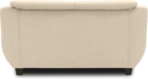 DOMO. collection Panama 2 Sitzer, Sofa, 2er Couch, Garnitur, 3-2-1, beige, 159 cm