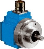 SICK SRS50-HWA0-K21 1024PPR, 1037091, 10MM Shaft Diameter, 12-PIN M23 Male Connector, 7-12VDC, HIPERFACE, MFB ABS, Rotary Encoder, Single Turn, Solid Shaft