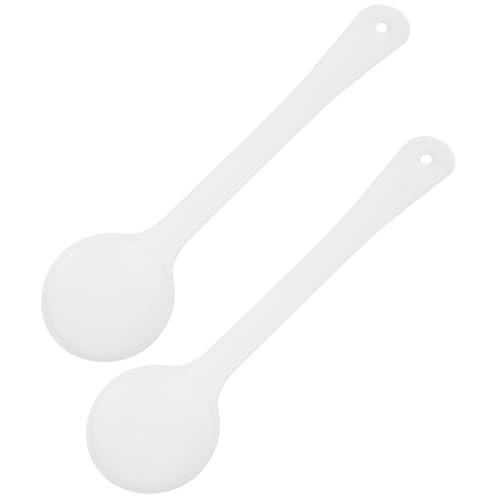 SOLUSTRE 2pcs Optometry Eye Mask Tools Blinder Eye Occluder for Vision Test Eye Occluder Tool Eye Exam Occluder Eye Occluder for Eyesight Test Eye Chart Exam Plastic Equipment White Glasses