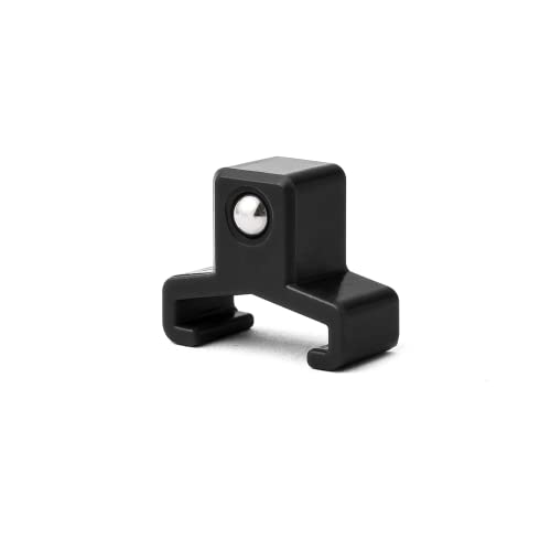 Reniteco 20 Pcs Black ABS Socket Organizer Clips for 3/8 inch Drive Sockets Storage