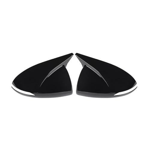 Couverture de rétroviseur pour Hyundai Sonata DN8 2020-2021 coque de protection noire abs