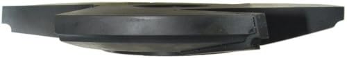 Magnate M032L Horizontal Raised Panel Shaper Cutter - 12 degree Face Cut & Quarter Round Profile